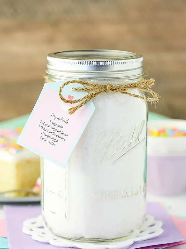 Homemade Vanilla Cake Mix