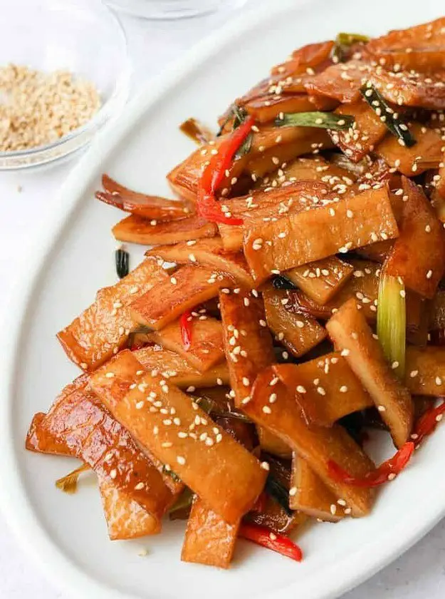 Korean Fish Cake Stir-Fry