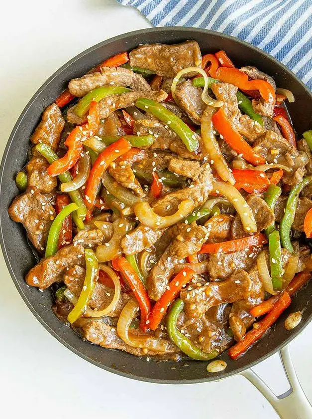 Chinese Pepper Steak