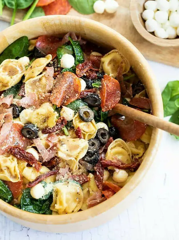 Tuscan Tortellini Salad