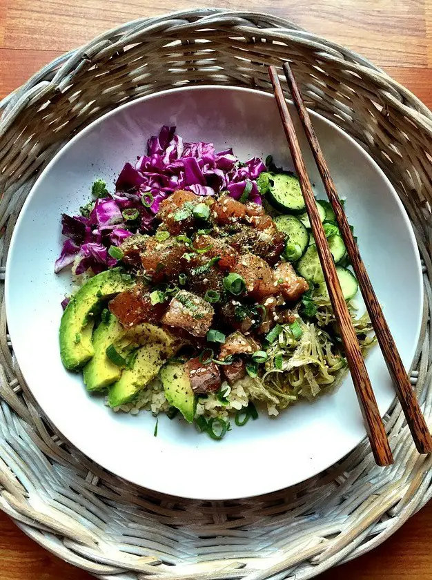 Spicy Poke Bowls