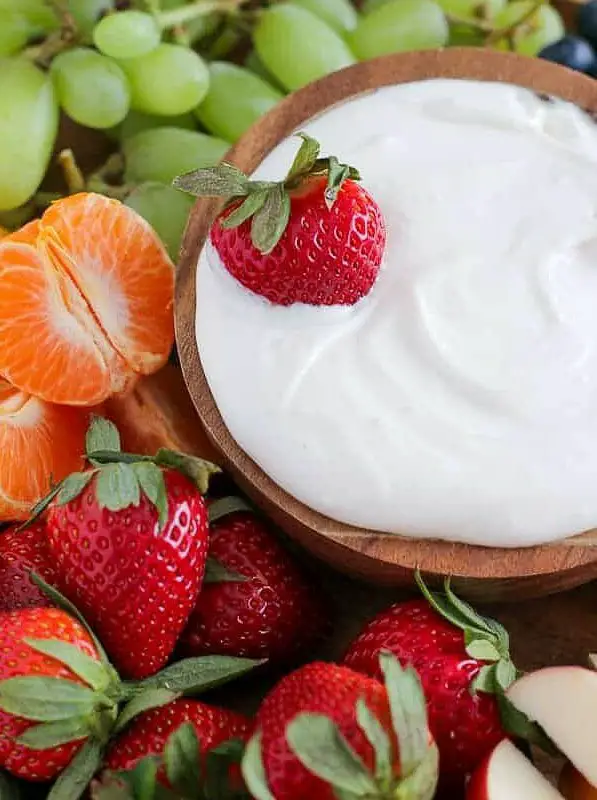 Honey-Vanilla Cream Cheese Fruit Dip