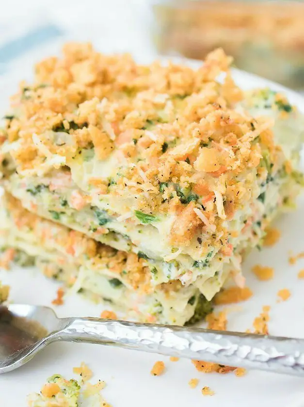 White Vegetable Lasagna