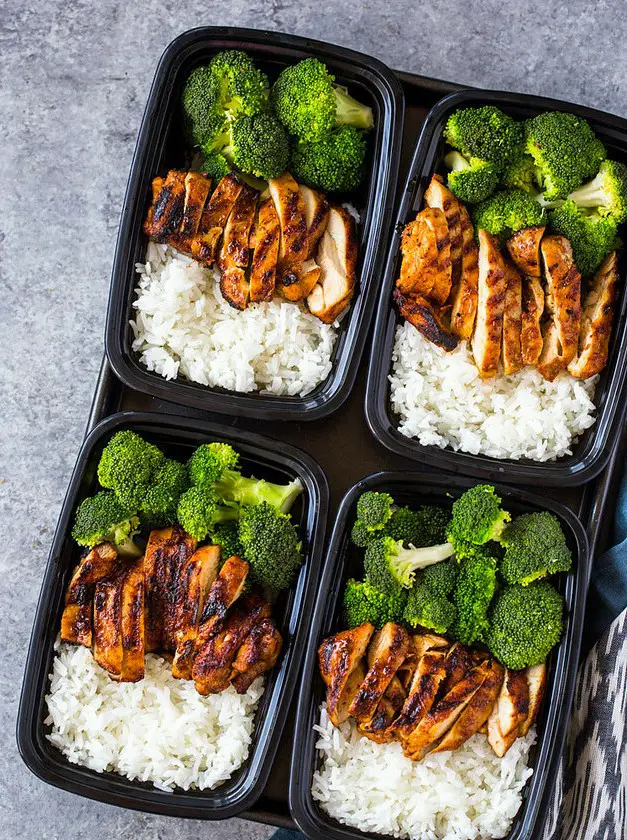 Chicken, Rice, and Broccoli