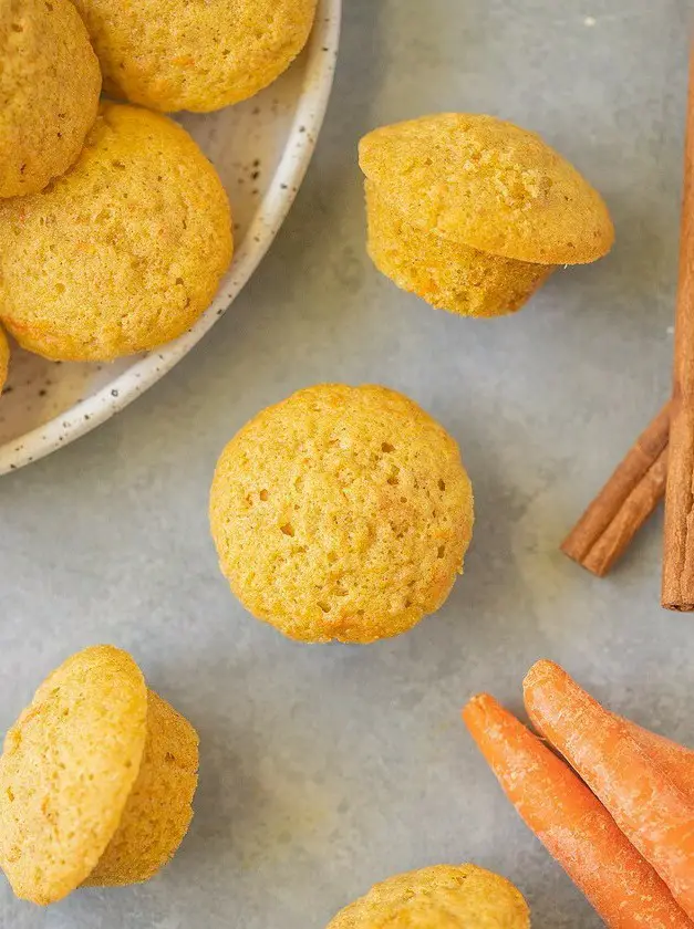 Carrot Cake Mini Muffins