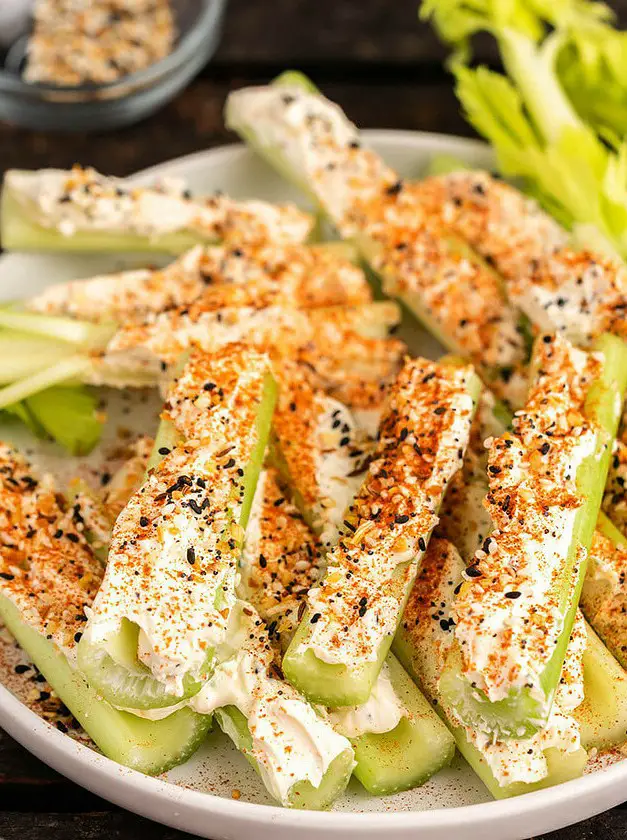 Celery with Cream Cheese