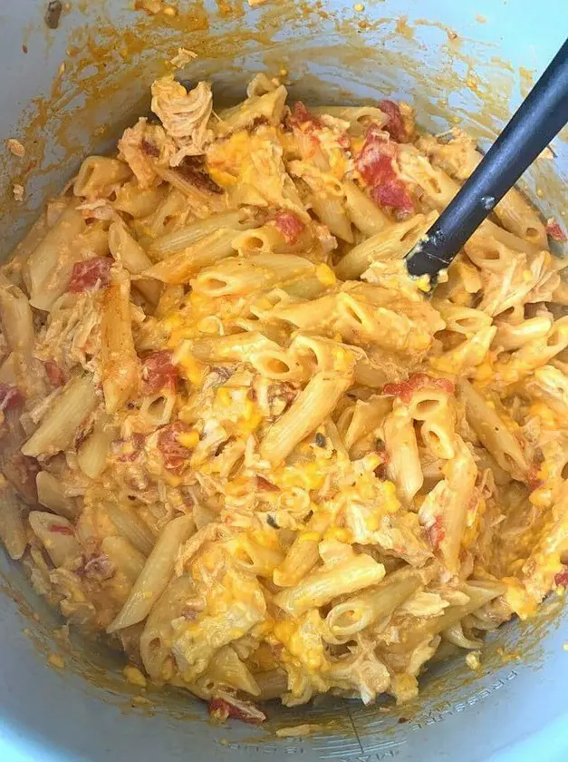 Pressure Cooker Ultimate Chicken Pasta with Rotel