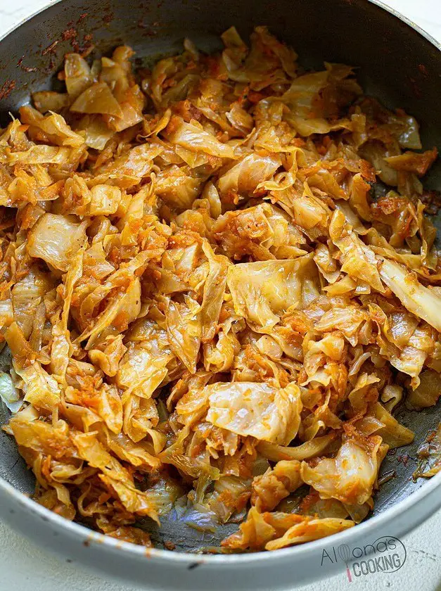 Simple Fried Cabbage