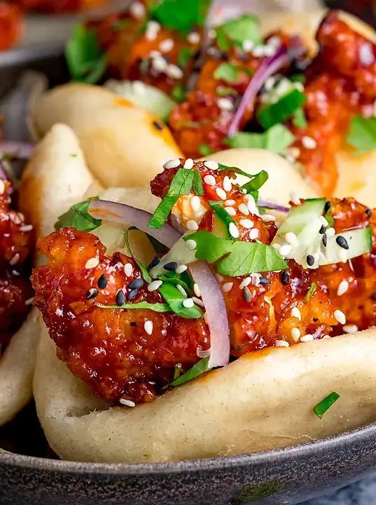 Korean Chicken Bao