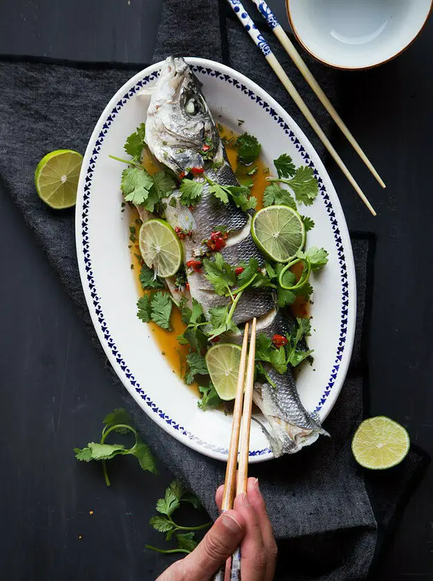 Thai-Style Steamed Whole Fish