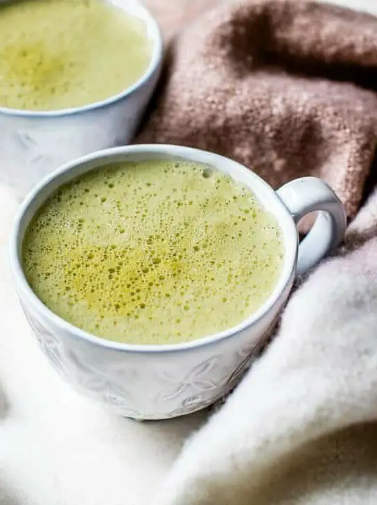 Spiced Matcha Latte