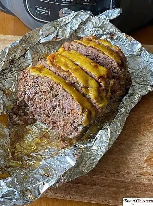 Ninja Foodi Meatloaf