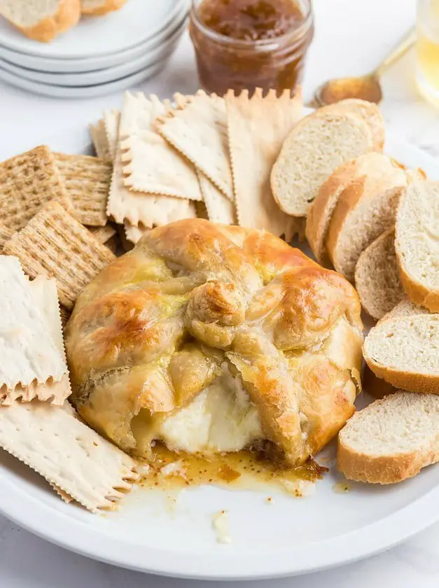 Baked Brie with Fig Jam