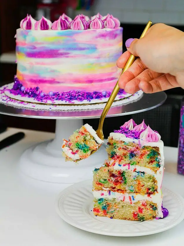 Vegan Funfetti Cake