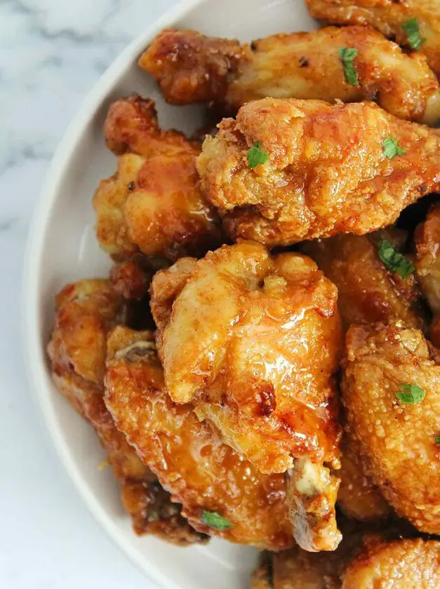 Air Fryer Honey Garlic Chicken Wings