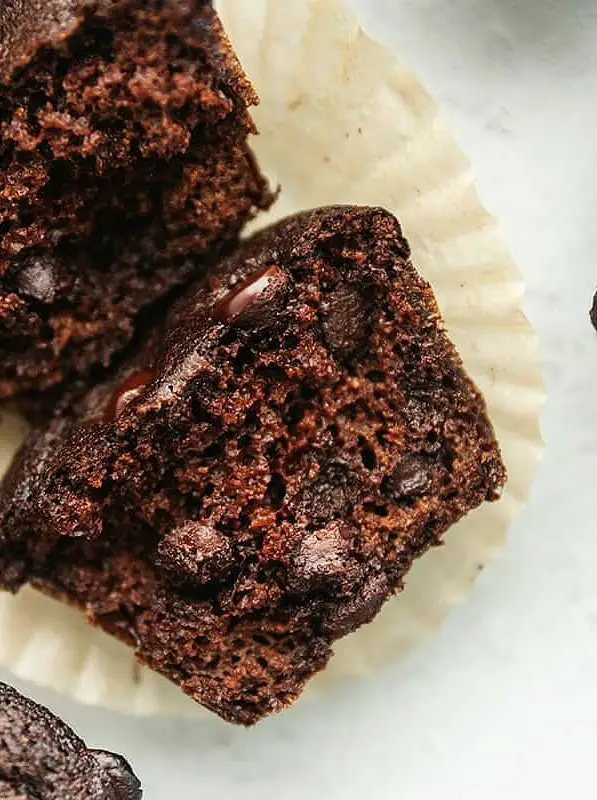 Keto Fudgy Chocolate Muffins