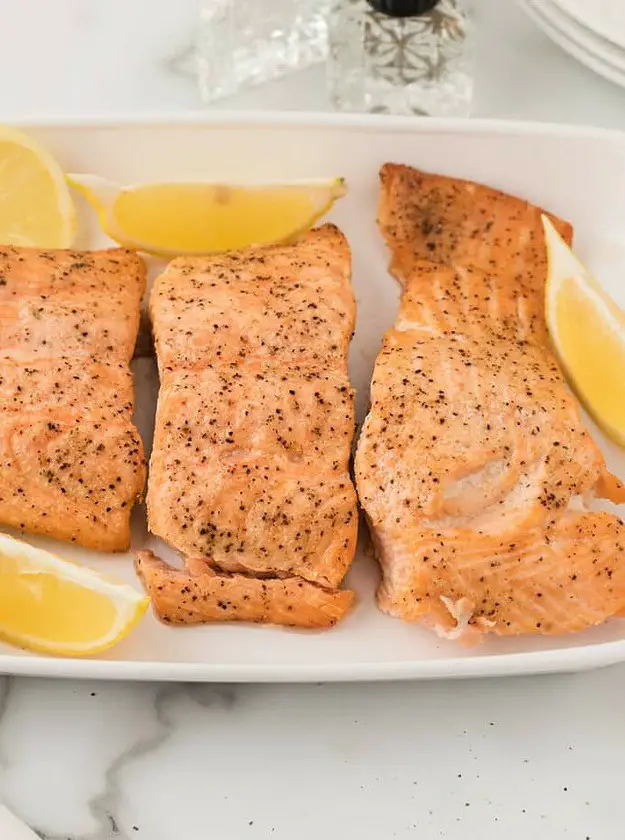 Air Fryer Baked Salmon