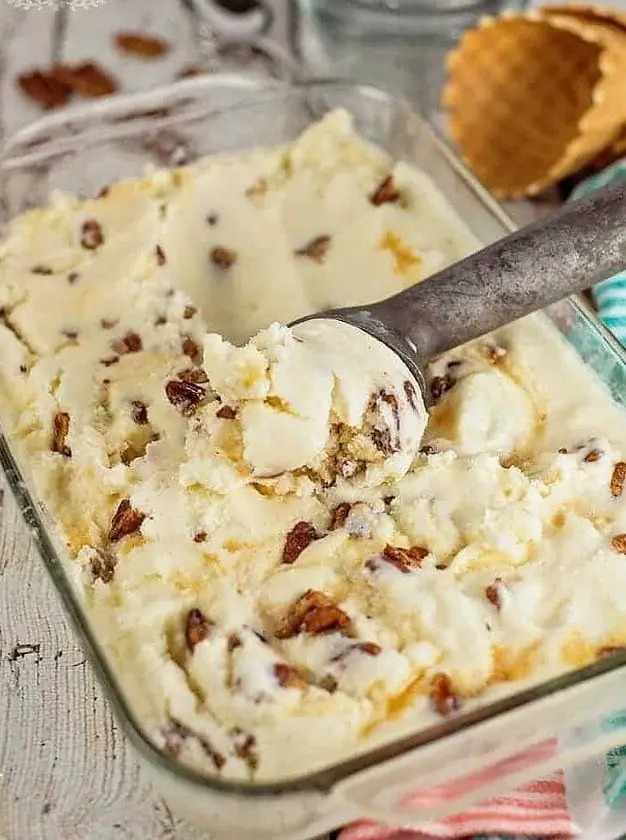 Buttered Pecan Ice Cream