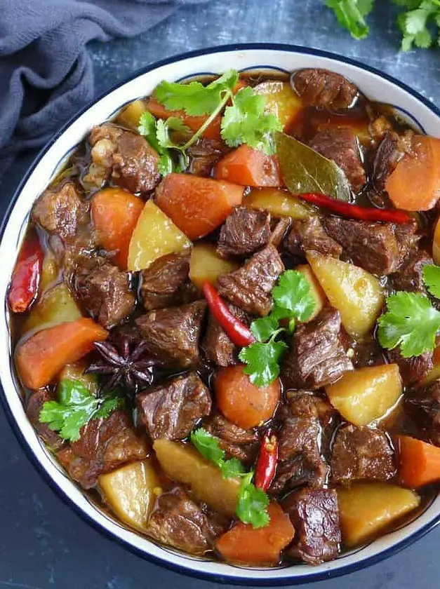 Chinese Beef Stew with Potatoes