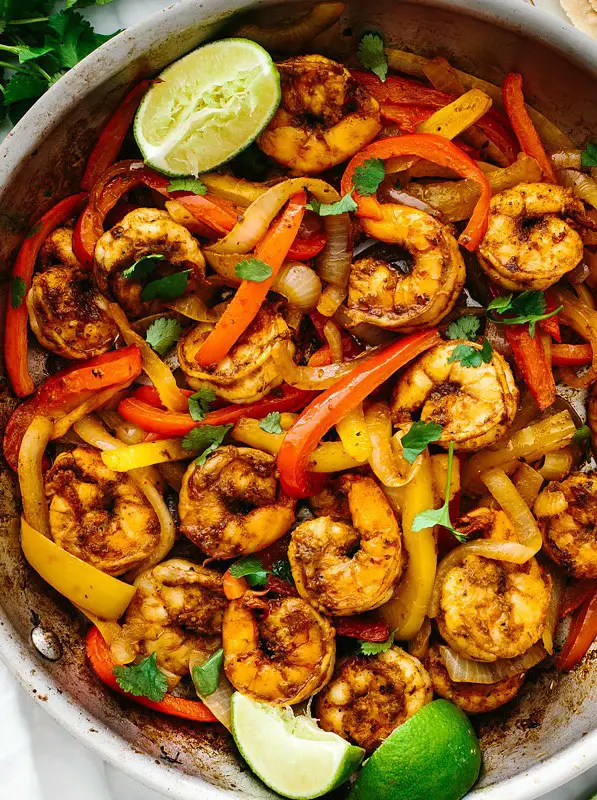 Shrimp Fajitas