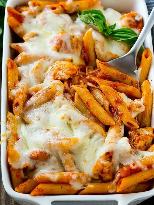 Chicken Parmesan Pasta