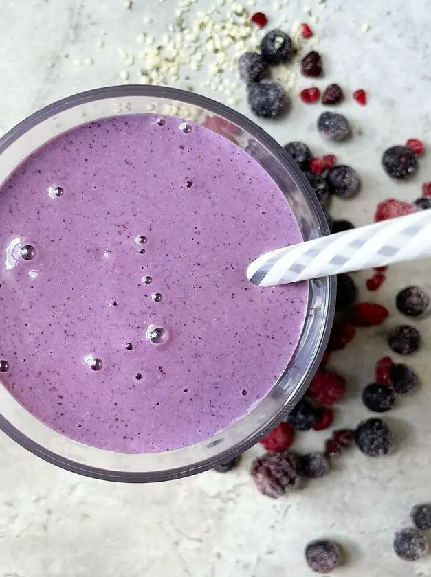 Vegan Mixed Berry Smoothie