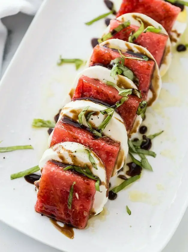 Watermelon Caprese