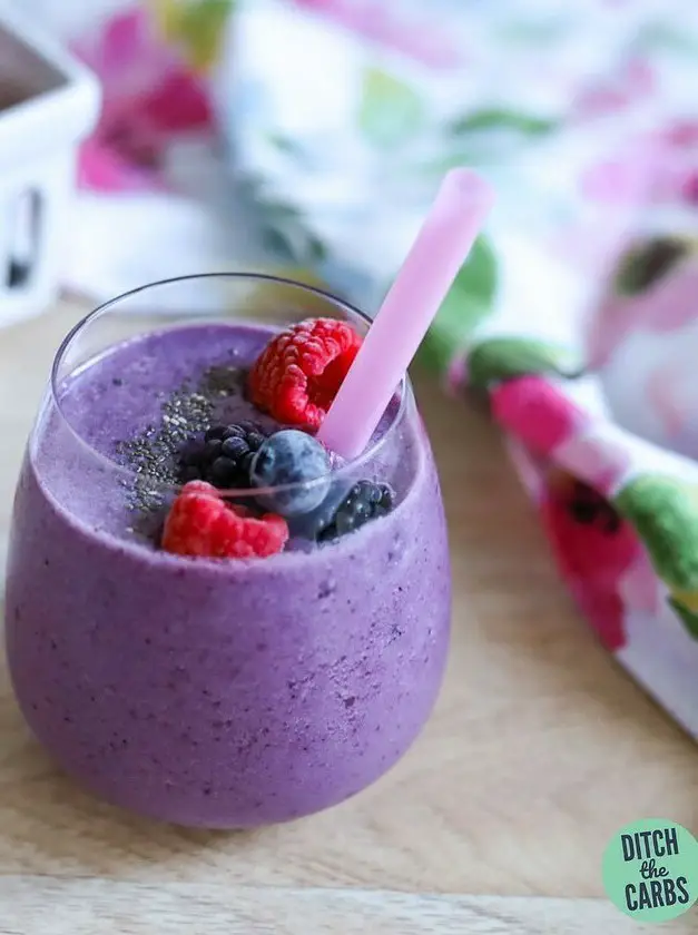 Keto Berry Smoothie