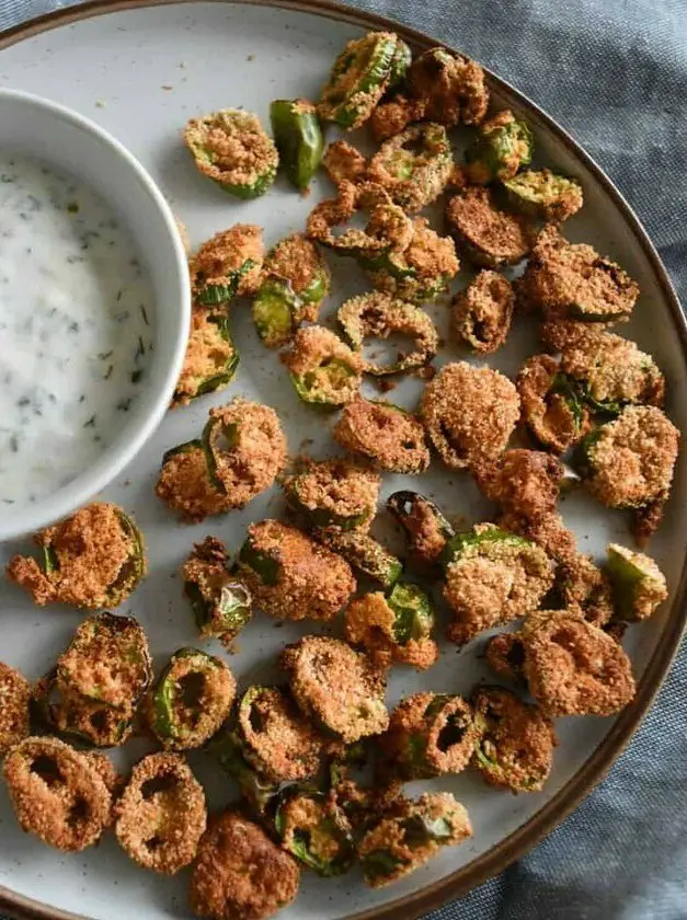 Air Fryer Jalapeno Slices