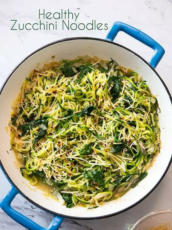 Healthy Zucchini Noodles