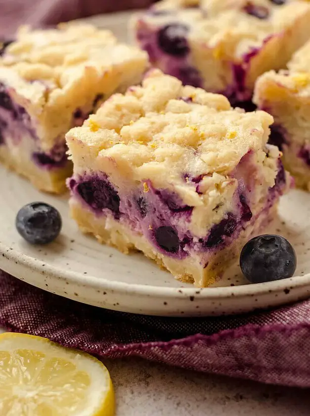 Blueberry Lemon Pie Bars