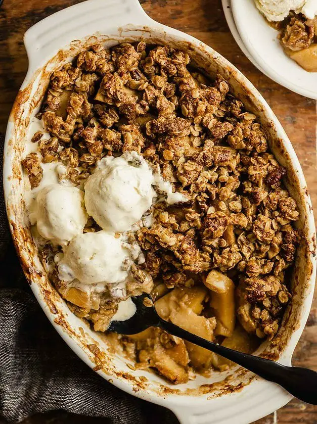 Healthy Gluten-Free Apple Crisp