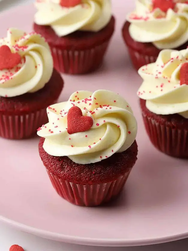 Mini Red Velvet Cupcakes