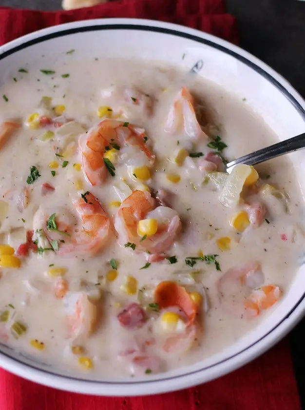 Corn and Shrimp Soup