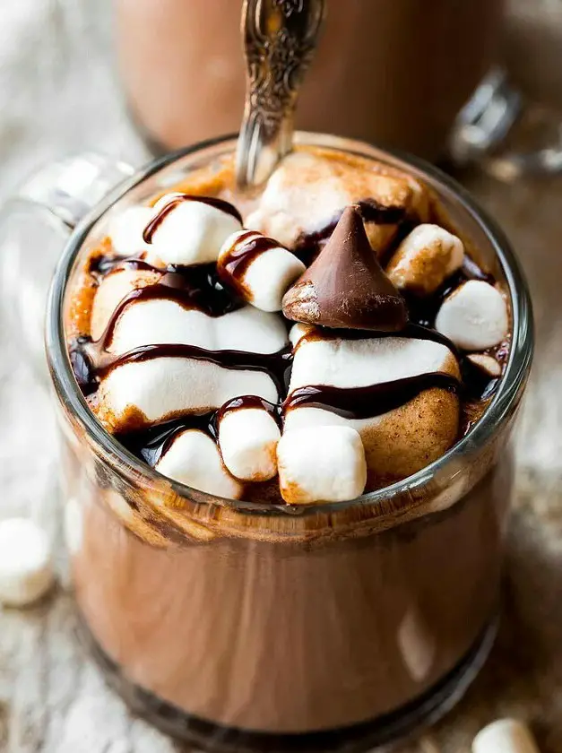 Decadent Slow Cooker Hot Chocolate