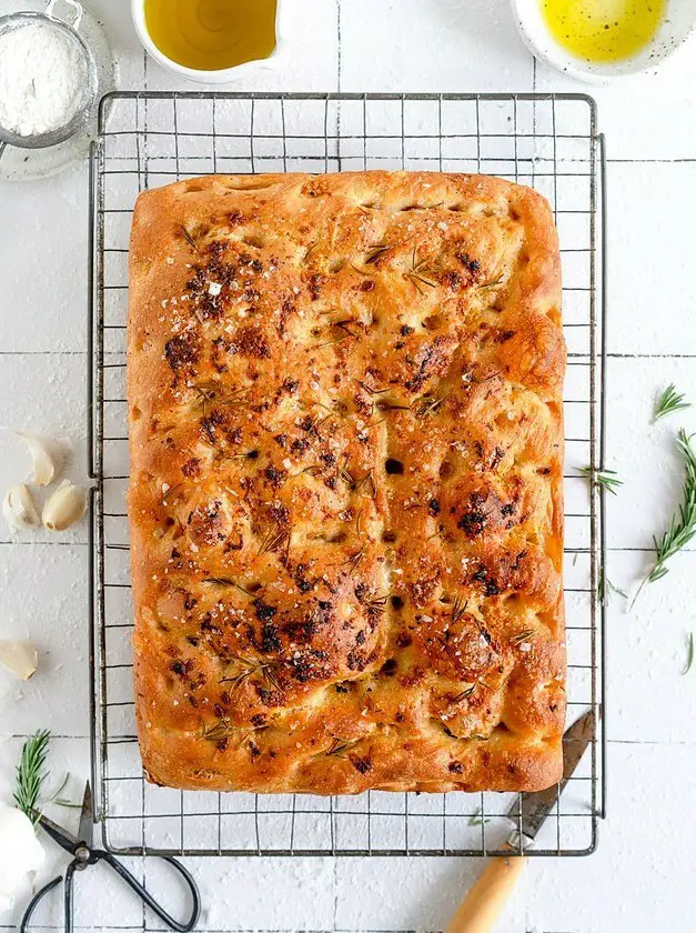 No Knead Focaccia