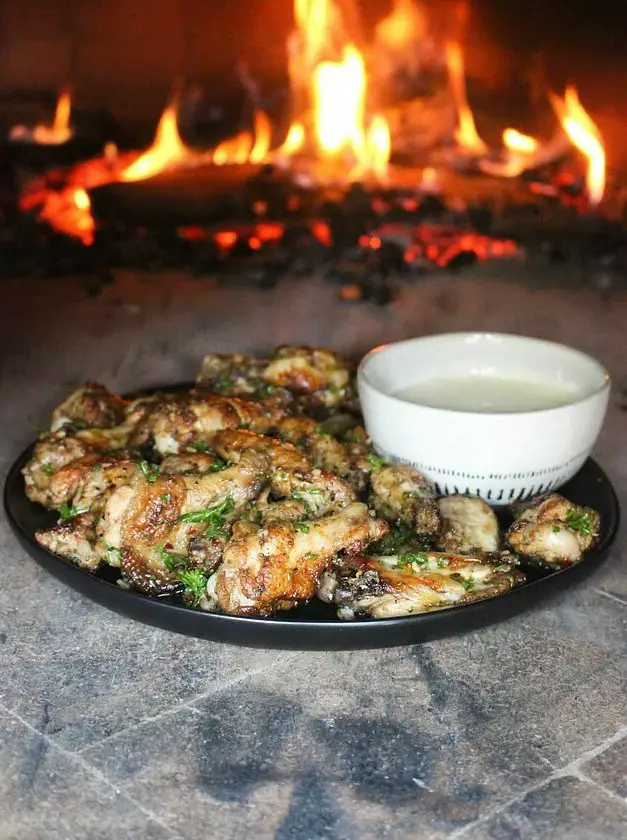 Fire Baked Chimichurri Wings