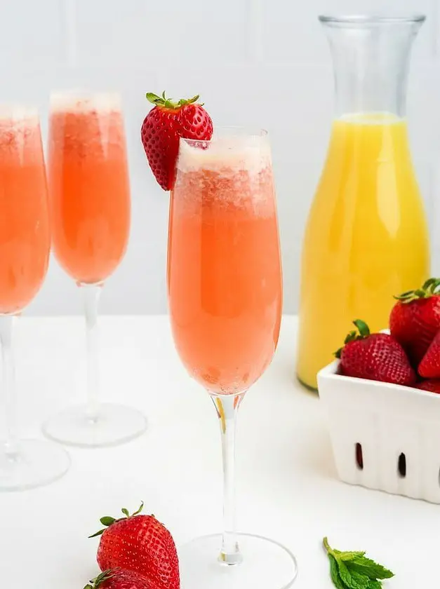 Strawberry Mimosa