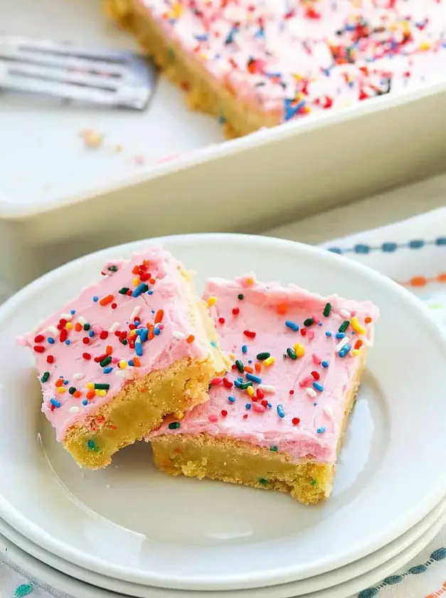 Funfetti Sugar Cookie Bars