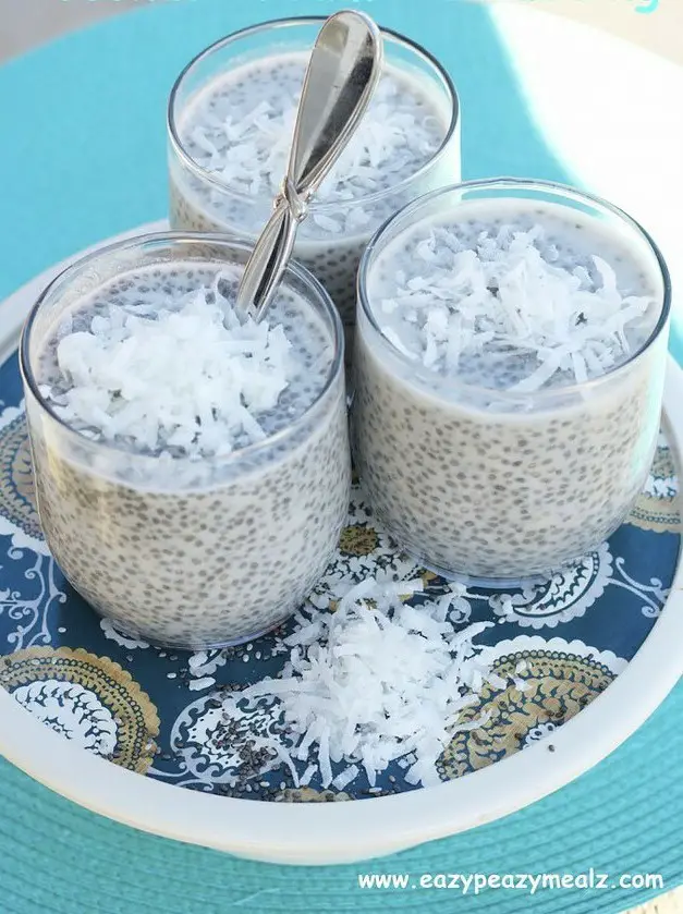 Chia Seed Coconut Cream Pie Pudding