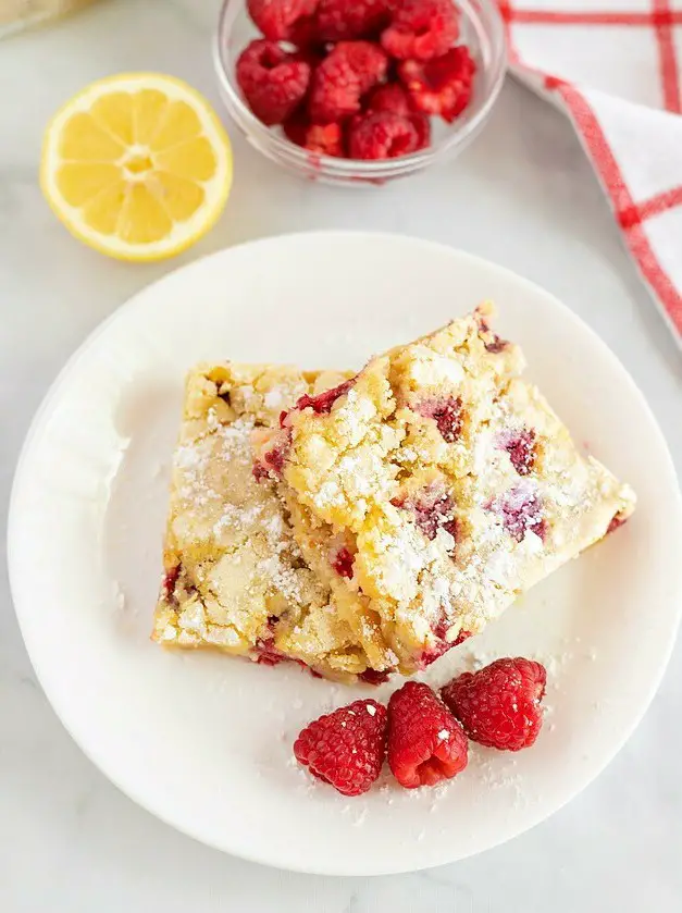 Raspberry Lemon Bars