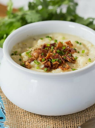 Instant Pot Potato Leek Soup