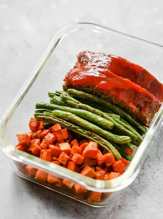 Healthy Meatloaf Meal-Prep Bowls