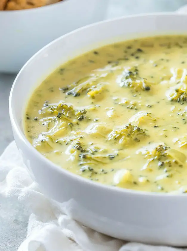 Vegan Broccoli Cheese Soup