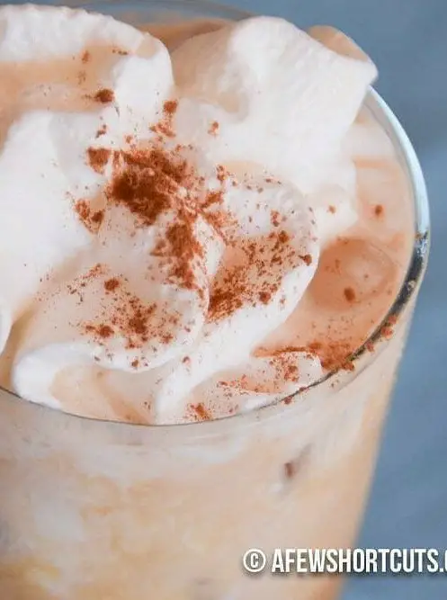 Copycat Starbucks Iced Cinnamon Dolce Latte