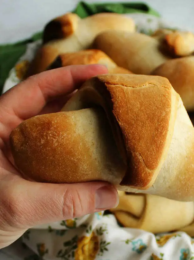 Sourdough Crescent Rolls