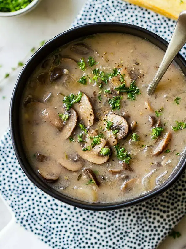 Vegan Mushroom Soup