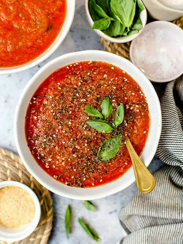 Vegan Tomato Basil Soup