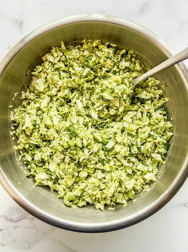 Green Goddess Cabbage Salad