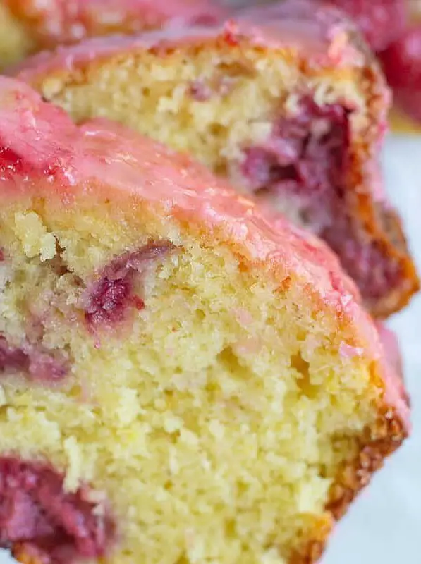 Lemon Raspberry Loaf